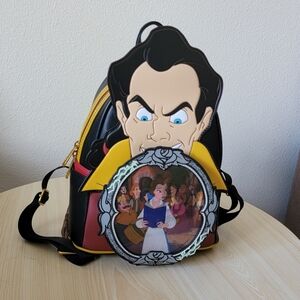 Disney Beauty and the Beast Mini BackpackBrand: Loungefly.Faux Leather
